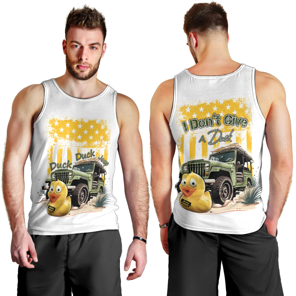 duck-duck-jeep-men-tank-top-i-dont-give-a-duck-mix-yellow-american-flag