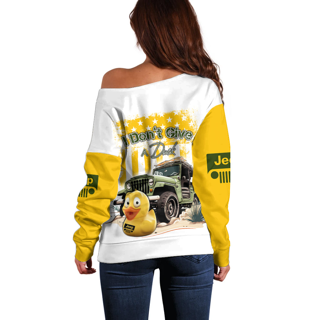 duck-duck-jeep-off-shoulder-sweater-i-dont-give-a-duck-mix-yellow-american-flag