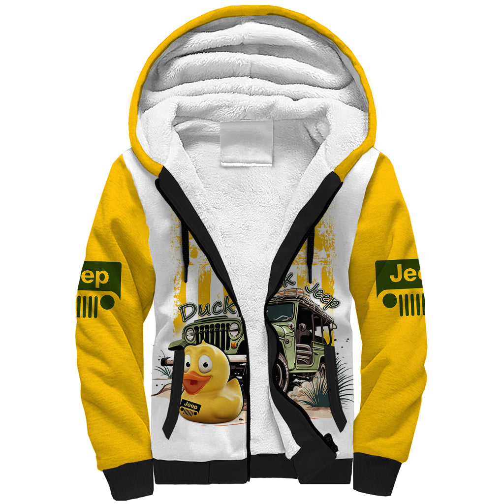 duck-duck-jeep-sherpa-hoodie-i-dont-give-a-duck-mix-yellow-american-flag