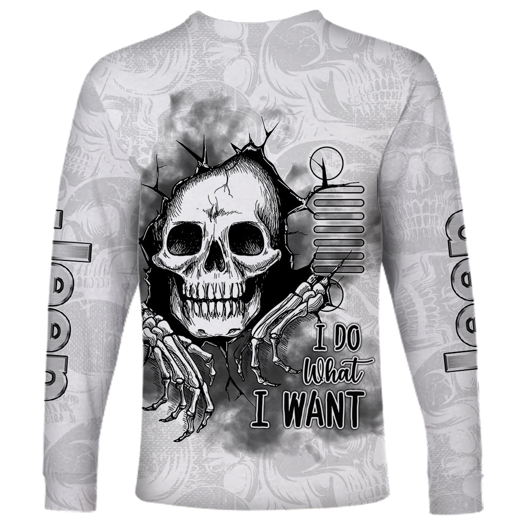 white-jeep-skull-long-sleeve-shirt-i-do-what-i-want