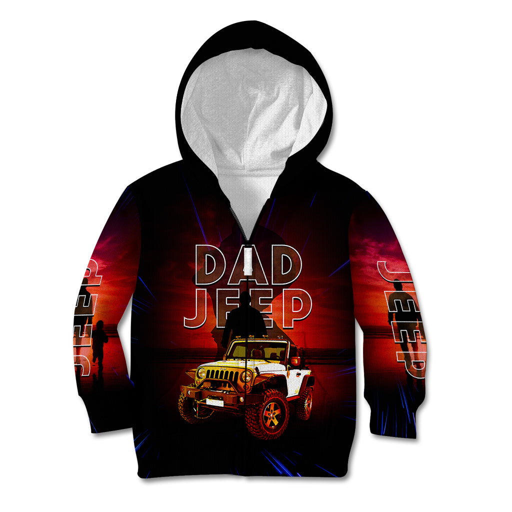 jeep-dad-kid-hoodie-the-best-dads-drive-jeeps