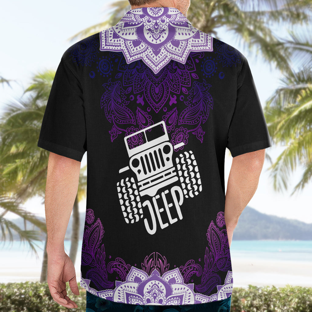 jeep-mandala-hawaiian-shirt-patterns-flower-mix-jeep