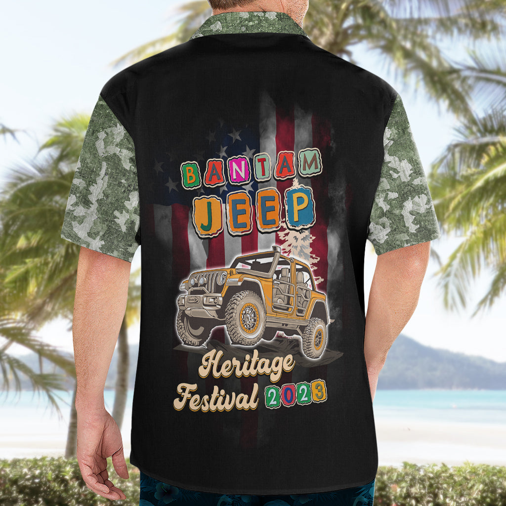 green-jeep-camouflage-hawaiian-shirt-bantam-jeep-heritage-festival-2023