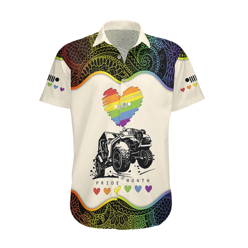 jeep-pride-month-hawaiian-shirt-floral-pattern-and-heart-with-lgbt-flag