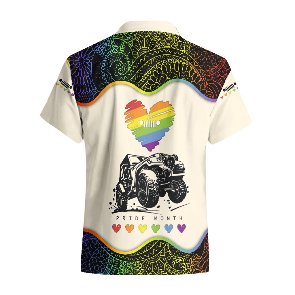 jeep-pride-month-hawaiian-shirt-floral-pattern-and-heart-with-lgbt-flag