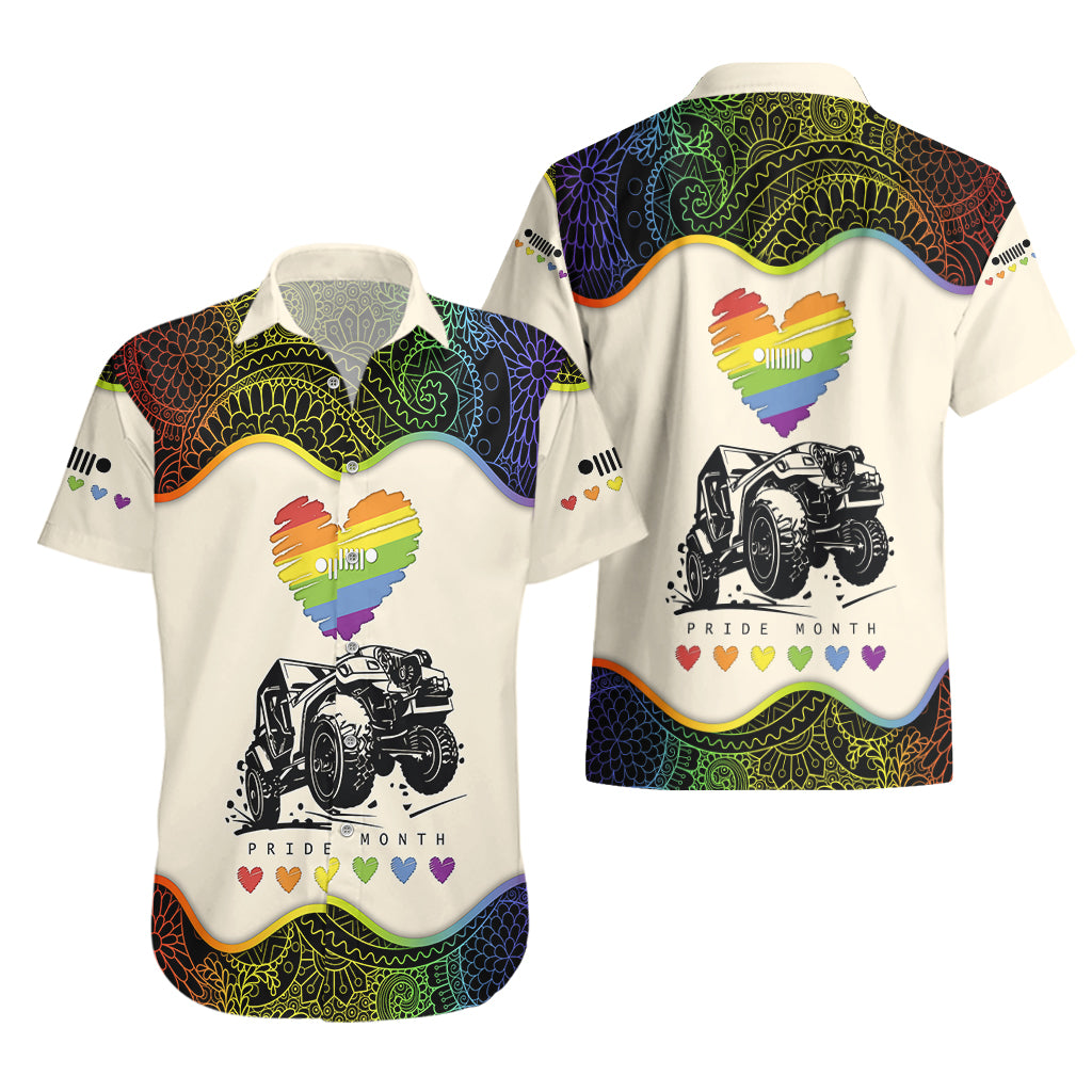 jeep-pride-month-hawaiian-shirt-floral-pattern-and-heart-with-lgbt-flag