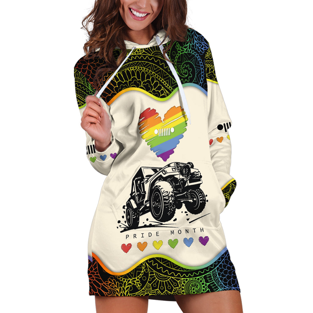 jeep-pride-month-hoodie-dress-floral-pattern-and-heart-with-lgbt-flag