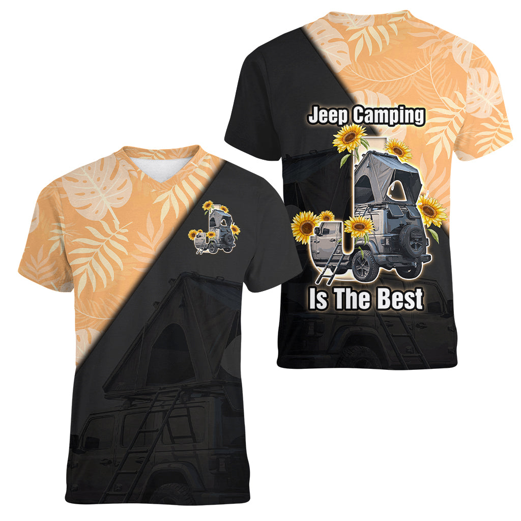 jeep-camping-is-the-best-women-v-neck-t-shirt-j-alphabet-mix-sunflower