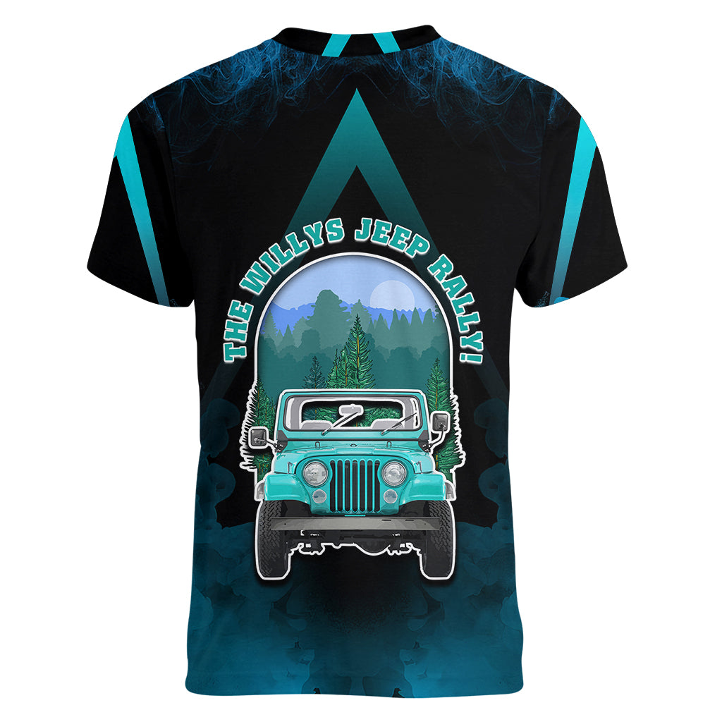 blue-jeep-women-v-neck-t-shirt-the-willys-jeep-rally