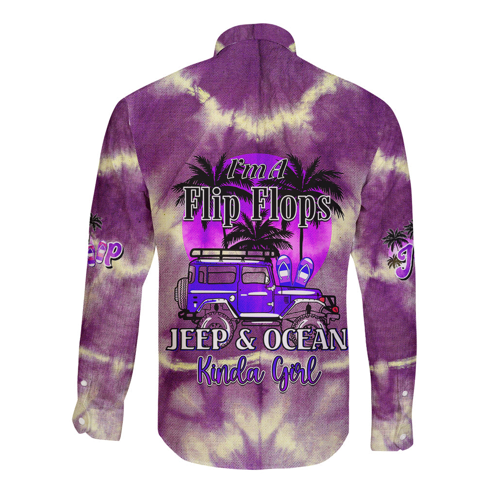 violet-jeep-tie-dye-long-sleeve-button-shirt-im-a-flip-flops-jeep-and-ocean-kinda-girl-ver02