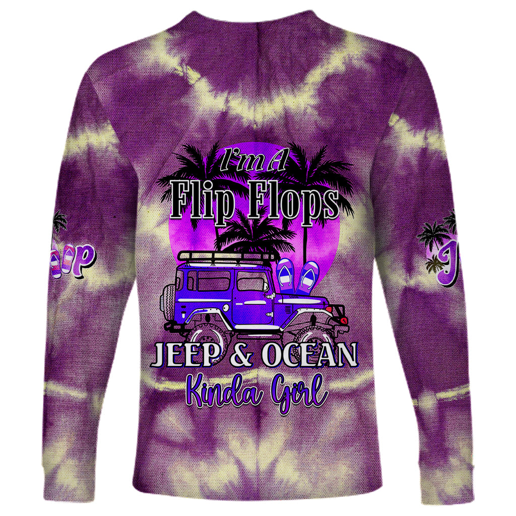 violet-jeep-tie-dye-long-sleeve-shirt-im-a-flip-flops-jeep-and-ocean-kinda-girl-ver02