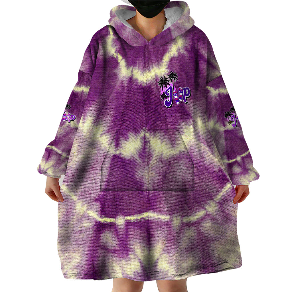 violet-jeep-tie-dye-wearable-blanket-hoodie-im-a-flip-flops-jeep-and-ocean-kinda-girl-ver02