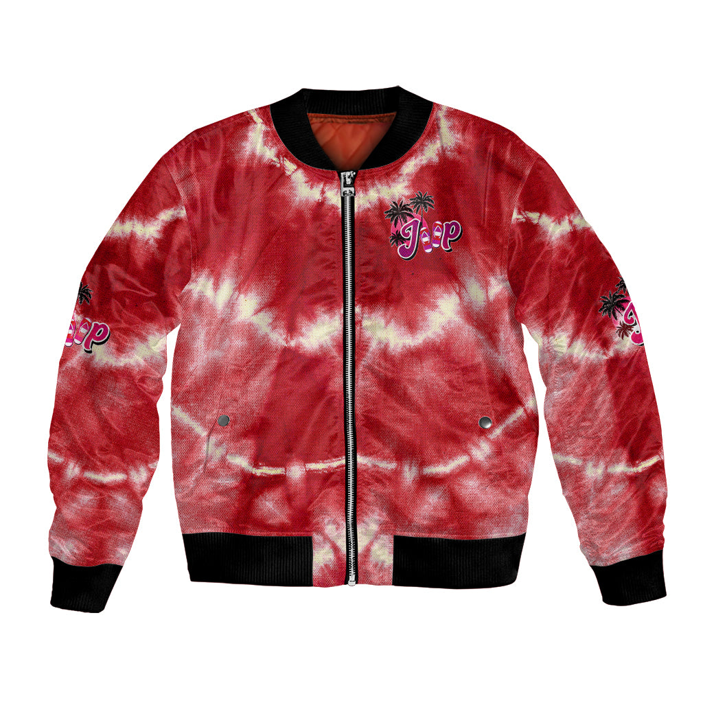 red-jeep-tie-dye-bomber-jacket-im-a-flip-flops-jeep-and-ocean-kinda-girl-ver02