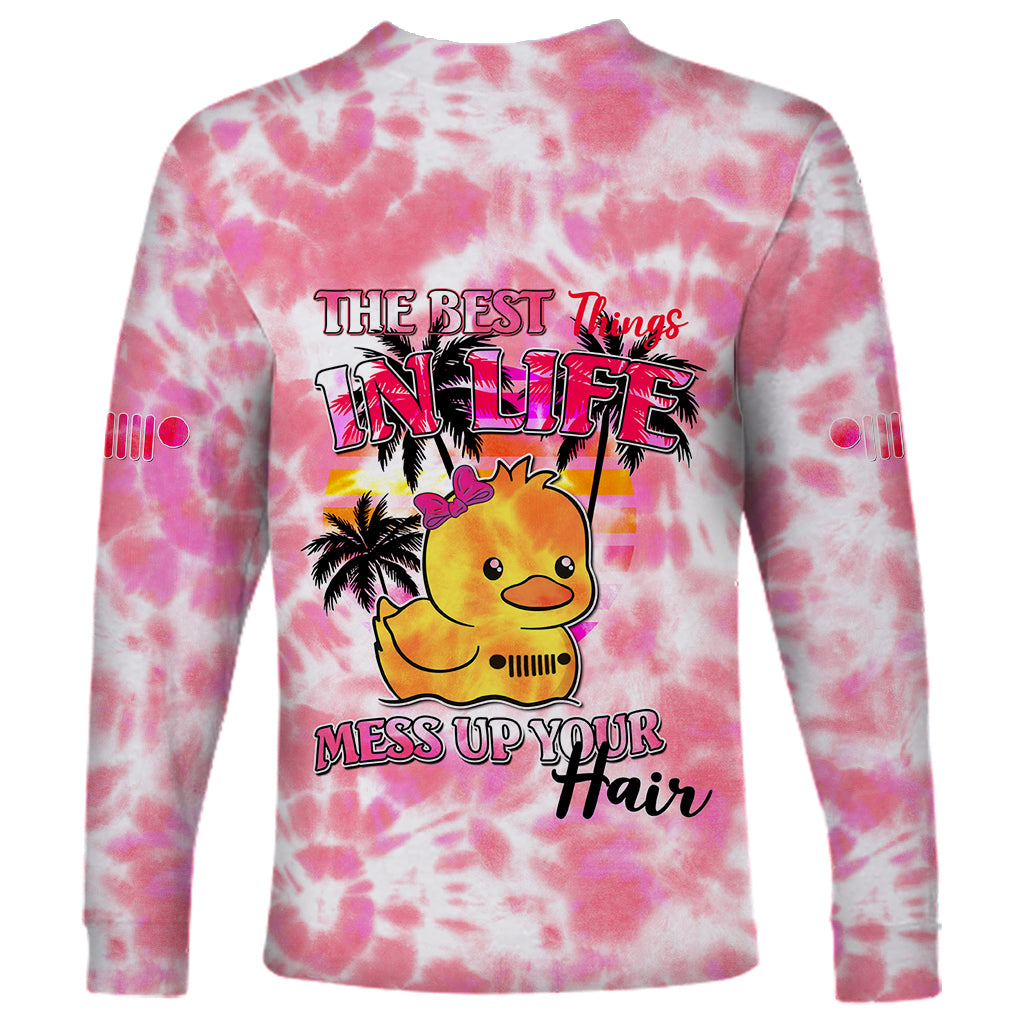 pink-jeep-tie-dye-long-sleeve-shirt-the-best-things-in-life-mess-up-your