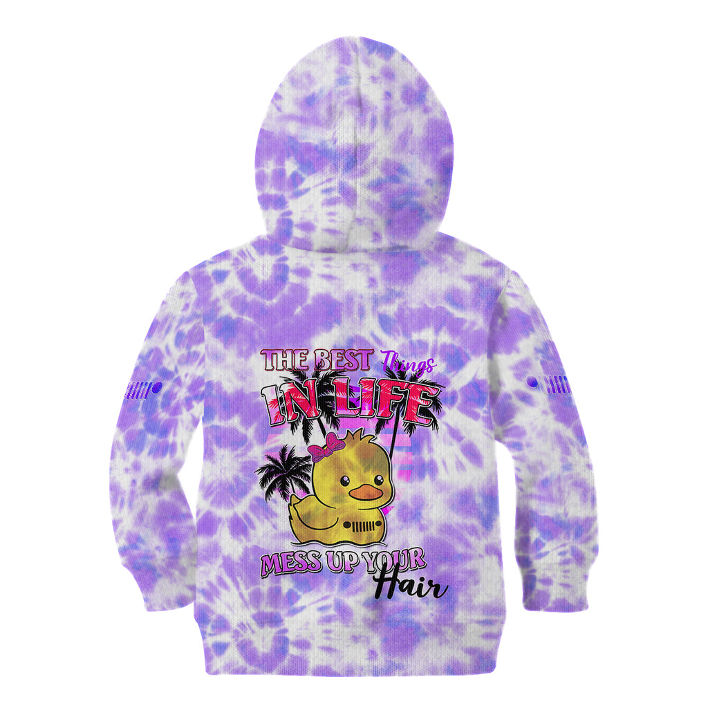 violet-jeep-tie-dye-kid-hoodie-the-best-things-in-life-mess-up-your