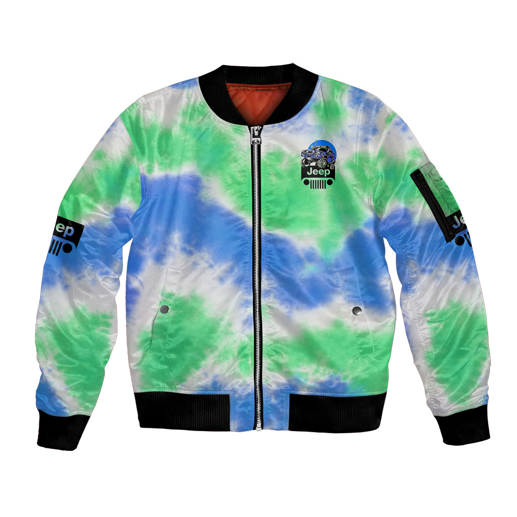 blue-jeep-tie-dye-sleeve-zip-bomber-jacket-its-a-thing-you-wouldnt-understand