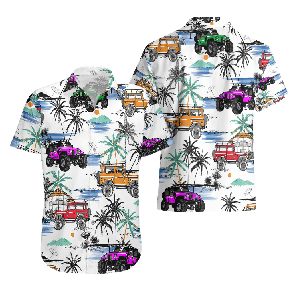 jeep-hawaii-hawaiian-shirt-coconut-tree-mix-jeep