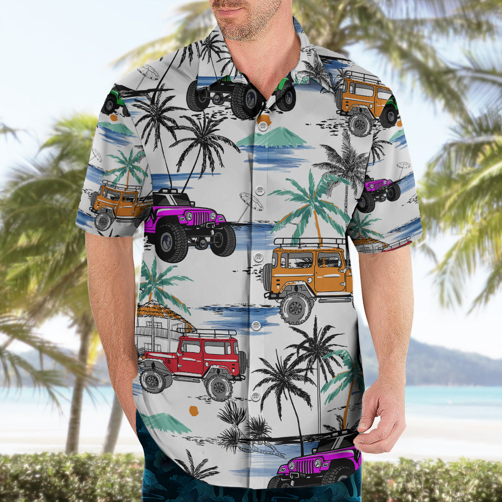 jeep-hawaii-hawaiian-shirt-coconut-tree-mix-jeep