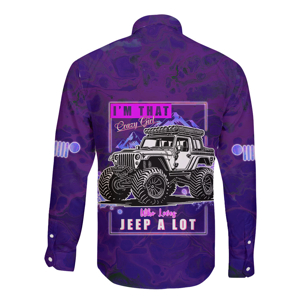 purple-jeep-long-sleeve-button-shirt-im-that-crazy-girl-who-loves-jeep-a-lot