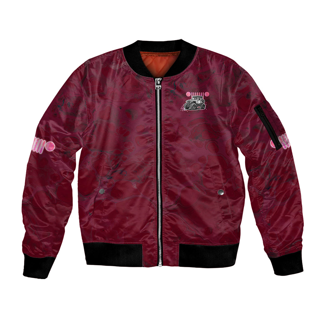 pink-jeep-sleeve-zip-bomber-jacket-im-that-crazy-girl-who-loves-jeep-a-lot