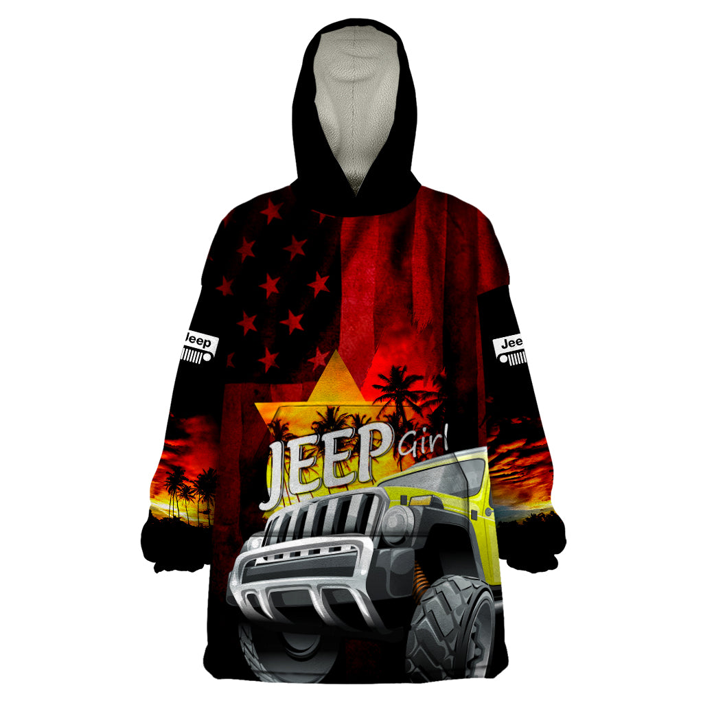 red-jeep-wearable-blanket-hoodie-you-can-go-fast-but-i-can-go-anywhere