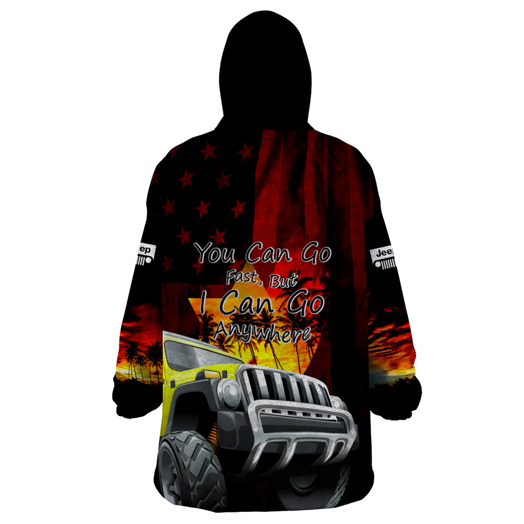 red-jeep-wearable-blanket-hoodie-you-can-go-fast-but-i-can-go-anywhere