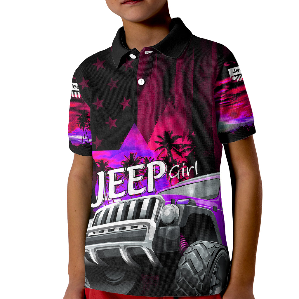 pink-jeep-kid-polo-shirt-you-can-go-fast-but-i-can-go-anywhere