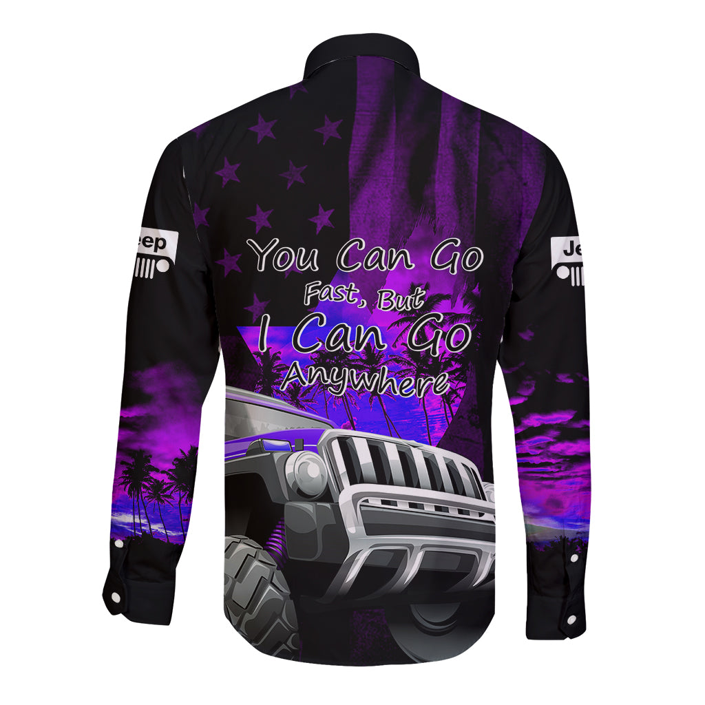 purple-jeep-long-sleeve-button-shirt-you-can-go-fast-but-i-can-go-anywhere