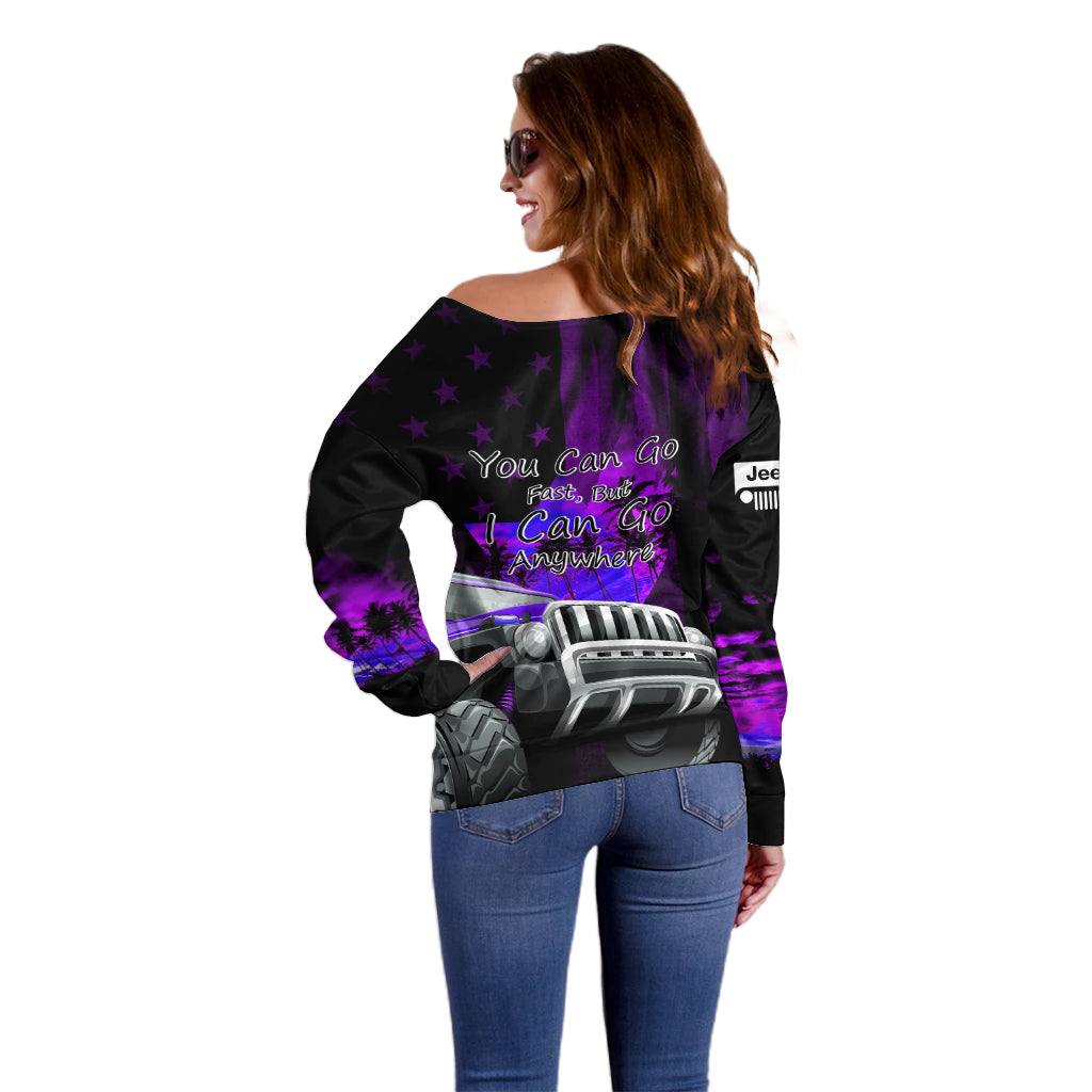 purple-jeep-off-shoulder-sweater-you-can-go-fast-but-i-can-go-anywhere