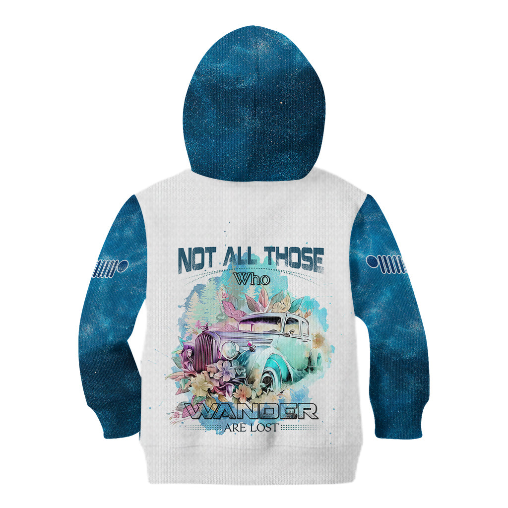 blue-jeep-galaxy-kid-hoodie-not-all-those-who-wander-are-lost