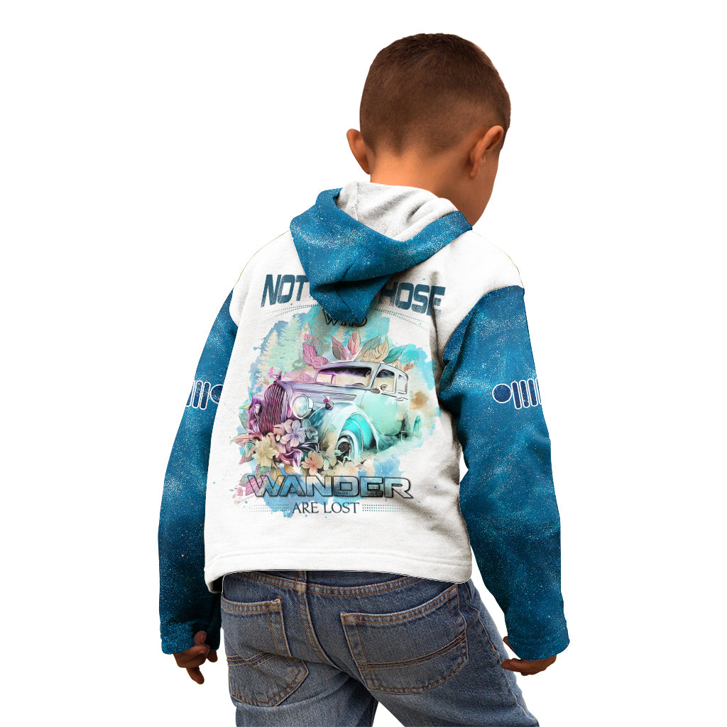 blue-jeep-galaxy-kid-hoodie-not-all-those-who-wander-are-lost