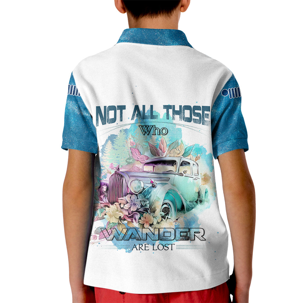 blue-jeep-galaxy-kid-polo-shirt-not-all-those-who-wander-are-lost