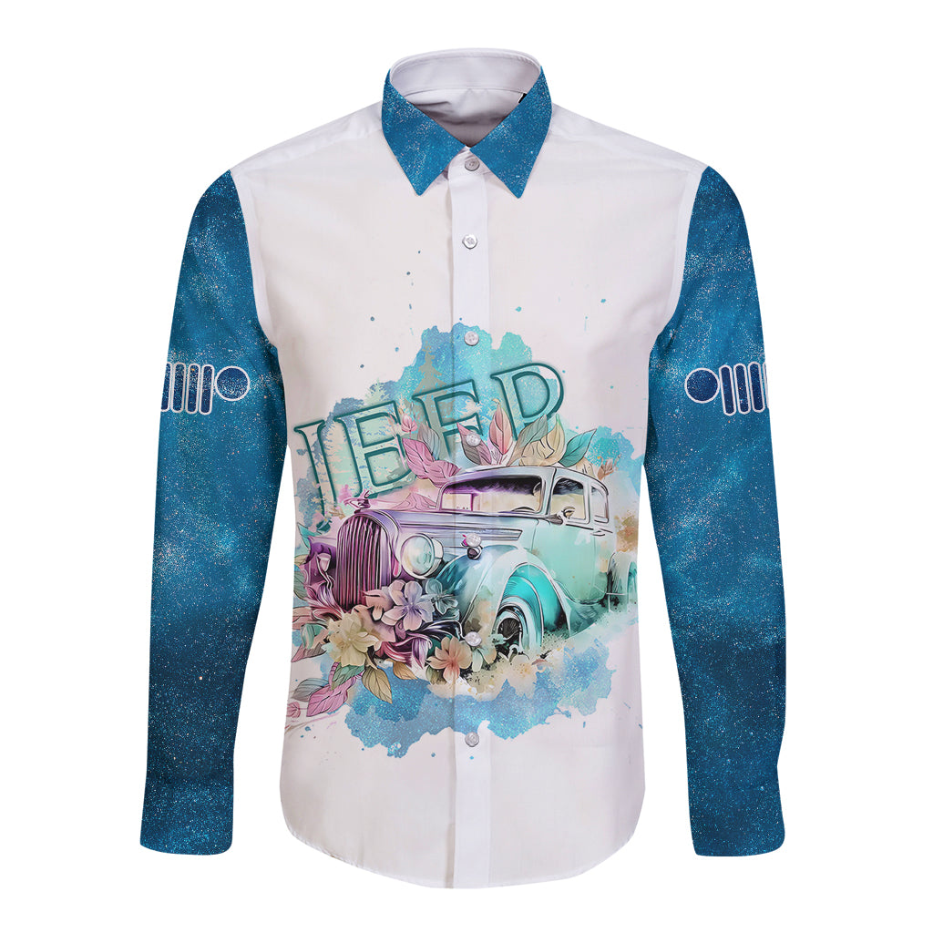 blue-jeep-galaxy-long-sleeve-button-shirt-not-all-those-who-wander-are-lost