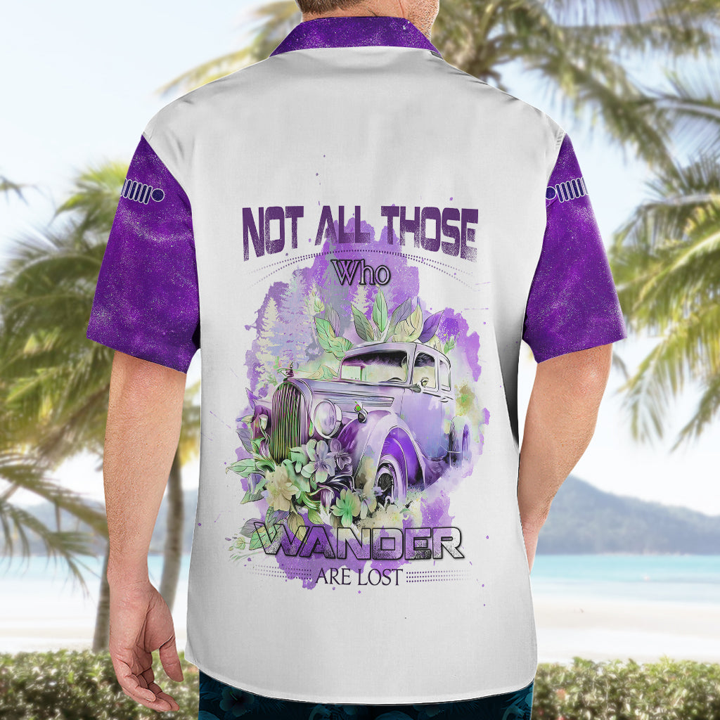 purple-jeep-galaxy-hawaiian-shirt-not-all-those-who-wander-are-lost