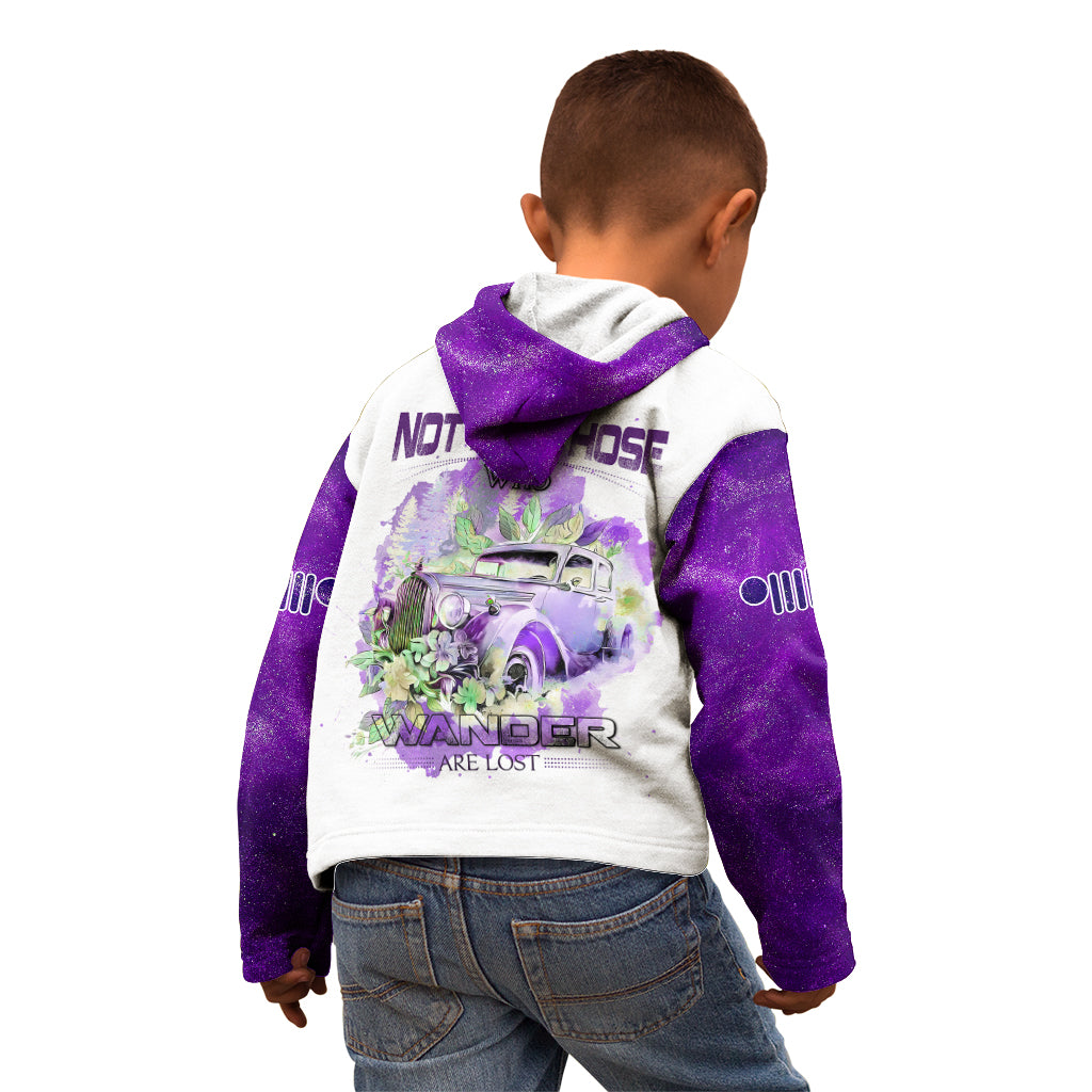 purple-jeep-galaxy-kid-hoodie-not-all-those-who-wander-are-lost