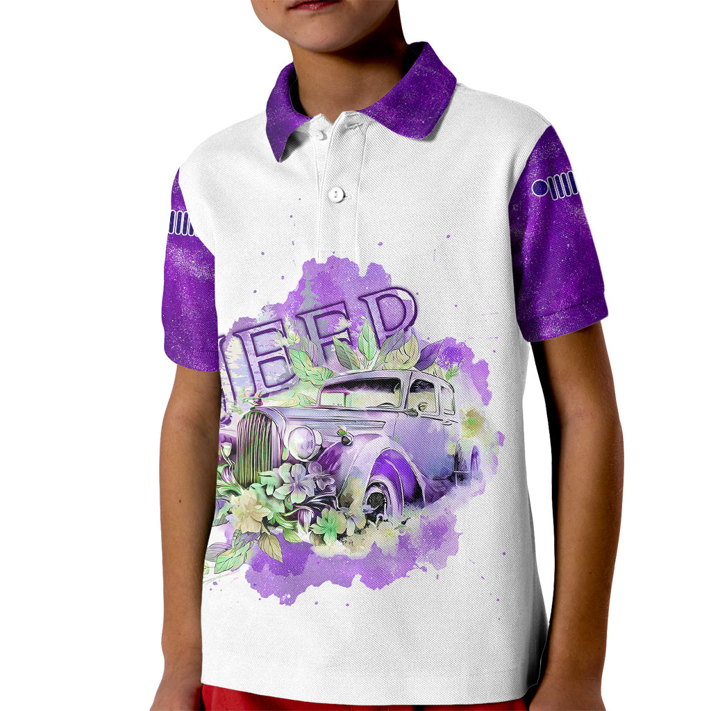 purple-jeep-galaxy-kid-polo-shirt-not-all-those-who-wander-are-lost