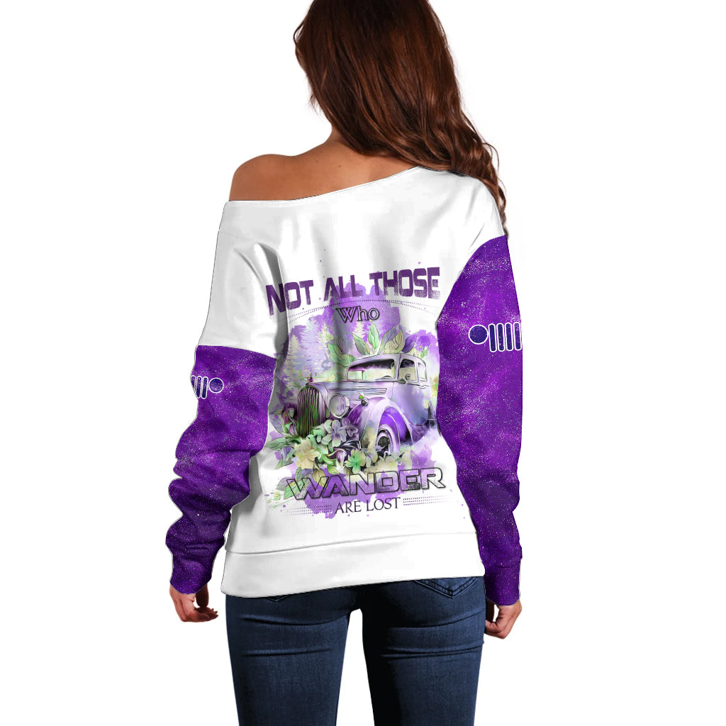 purple-jeep-galaxy-off-shoulder-sweater-not-all-those-who-wander-are-lost