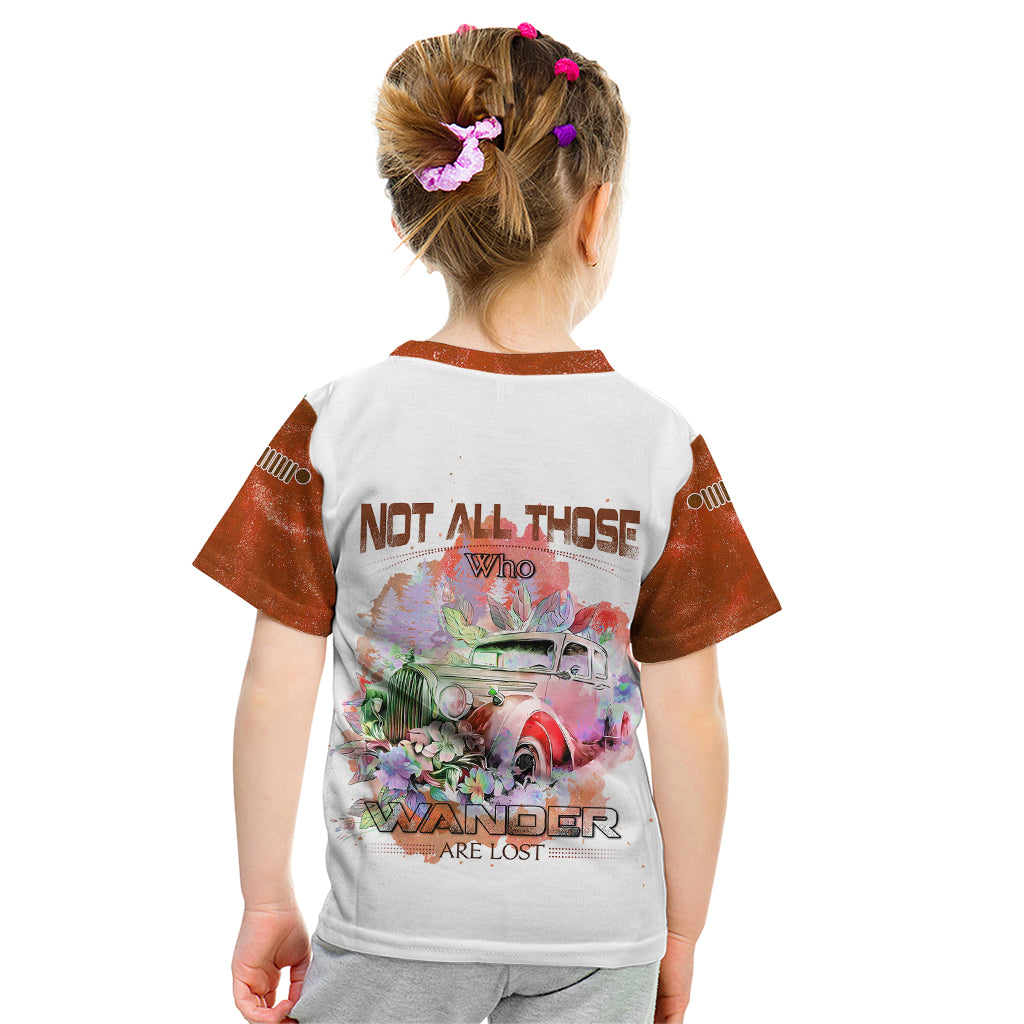 orange-jeep-galaxy-kid-t-shirt-not-all-those-who-wander-are-lost