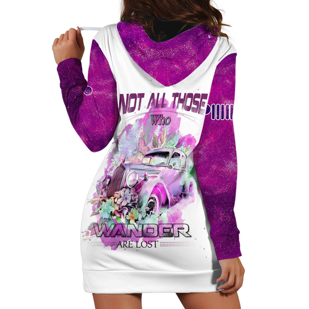 pink-jeep-galaxy-hoodie-dress-not-all-those-who-wander-are-lost