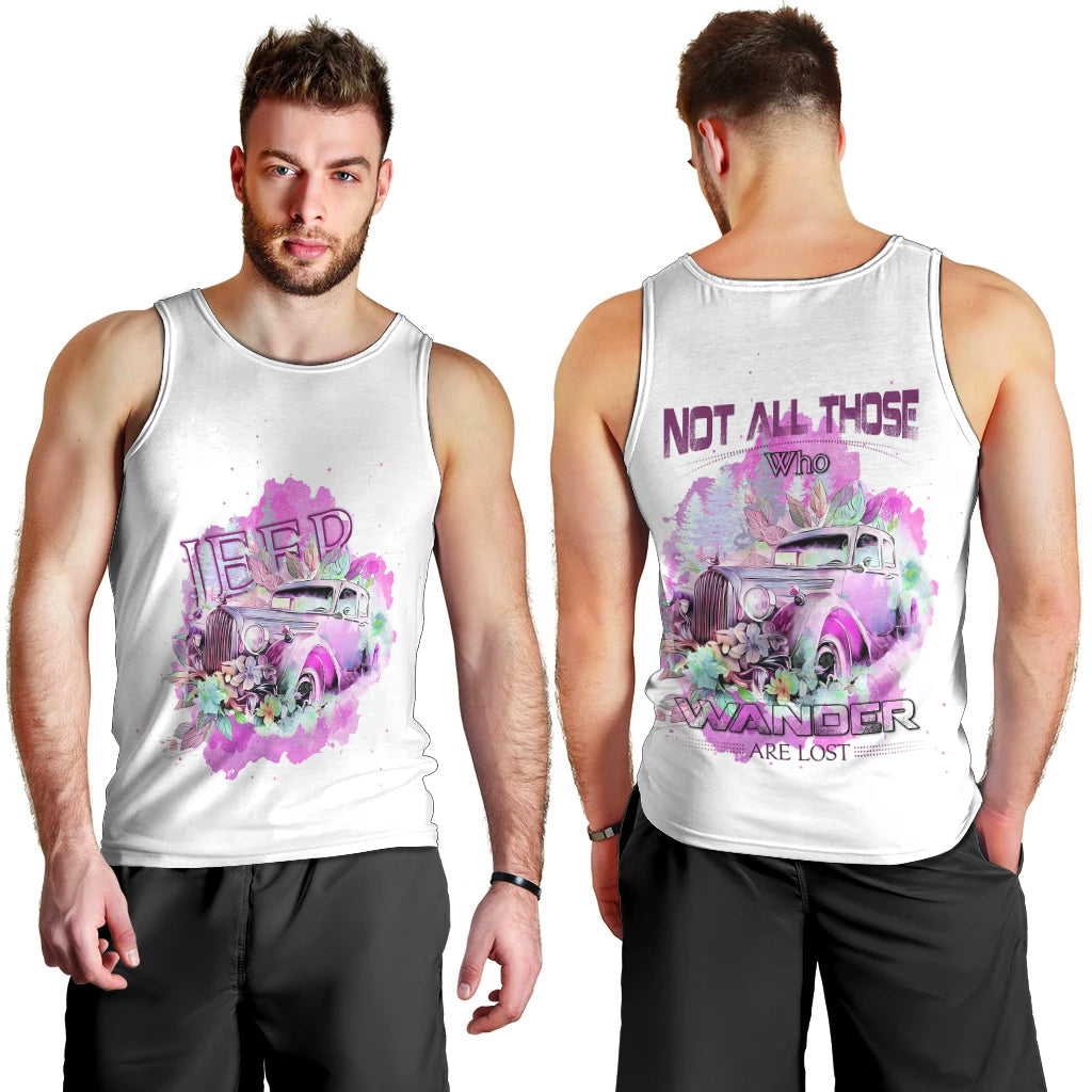 pink-jeep-galaxy-men-tank-top-not-all-those-who-wander-are-lost