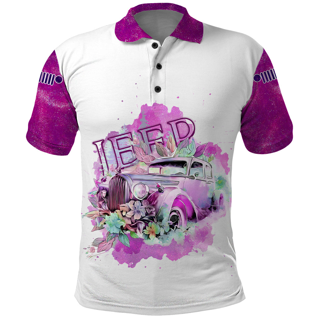 pink-jeep-galaxy-polo-shirt-not-all-those-who-wander-are-lost