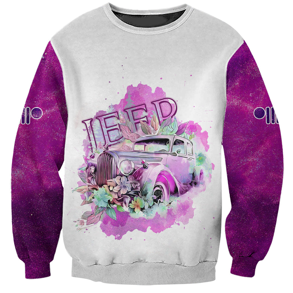 pink-jeep-galaxy-sweatshirt-not-all-those-who-wander-are-lost