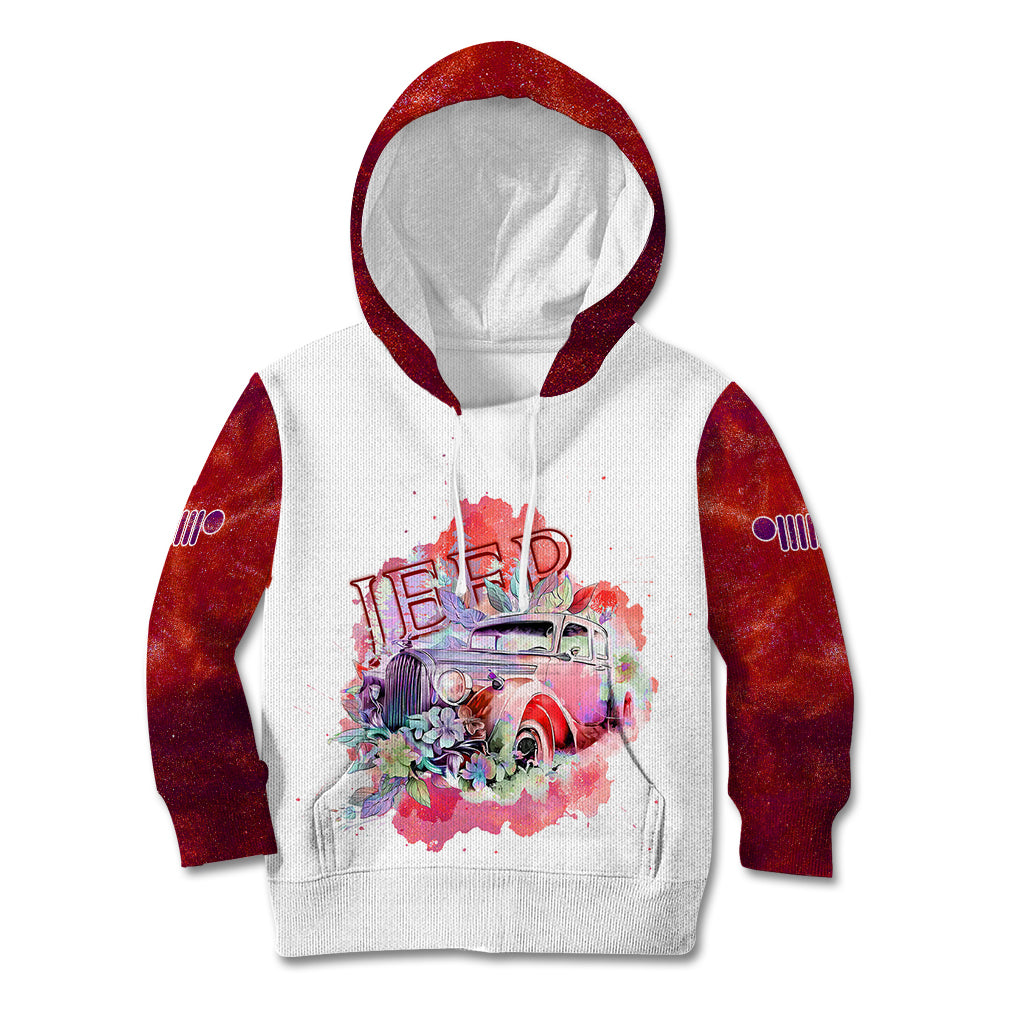 red-jeep-galaxy-kid-hoodie-not-all-those-who-wander-are-lost