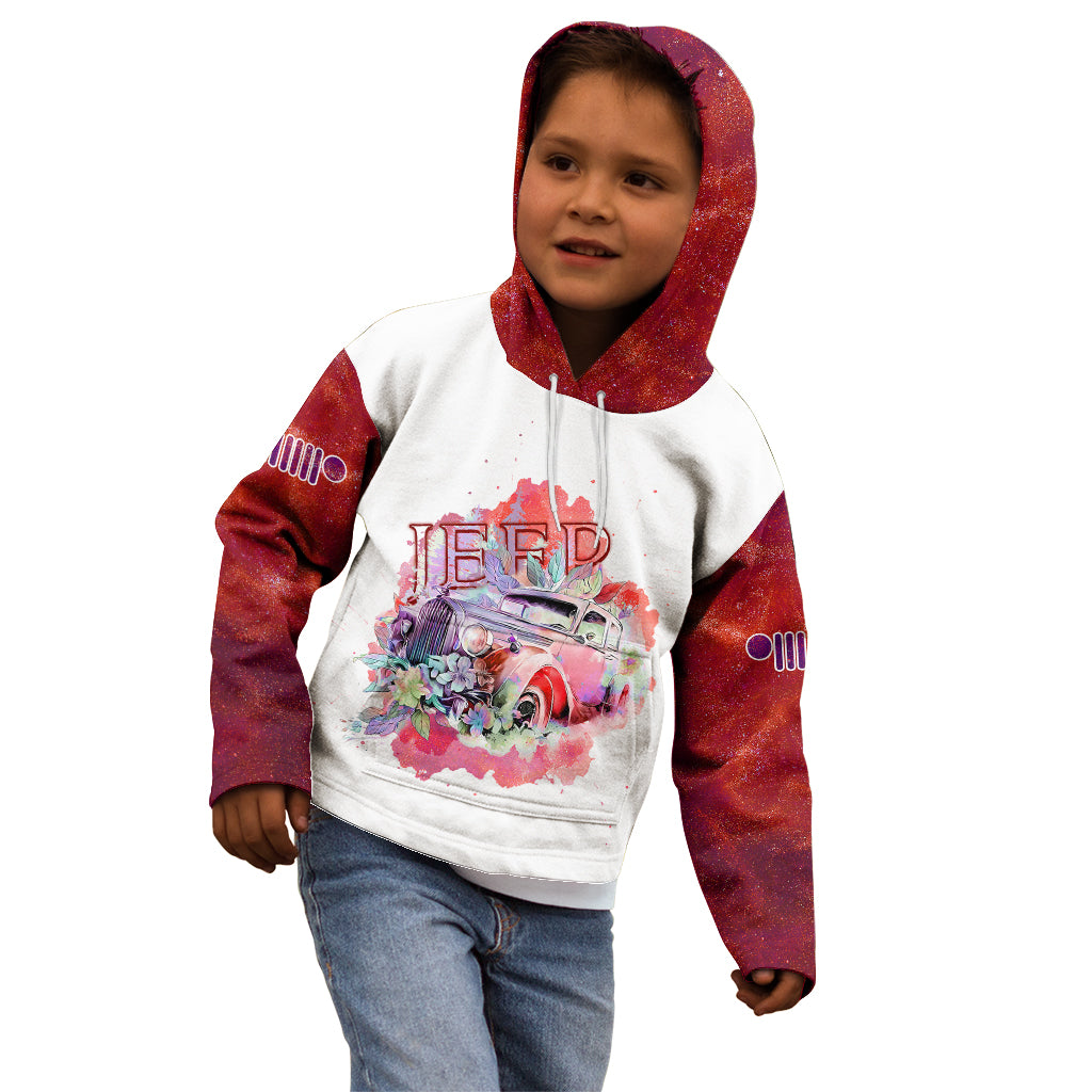 red-jeep-galaxy-kid-hoodie-not-all-those-who-wander-are-lost