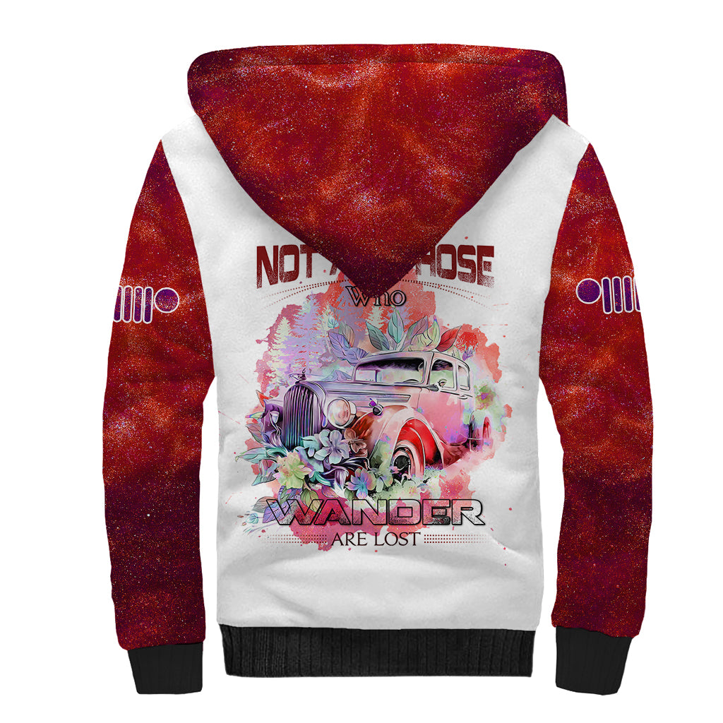 red-jeep-galaxy-sherpa-hoodie-not-all-those-who-wander-are-lost