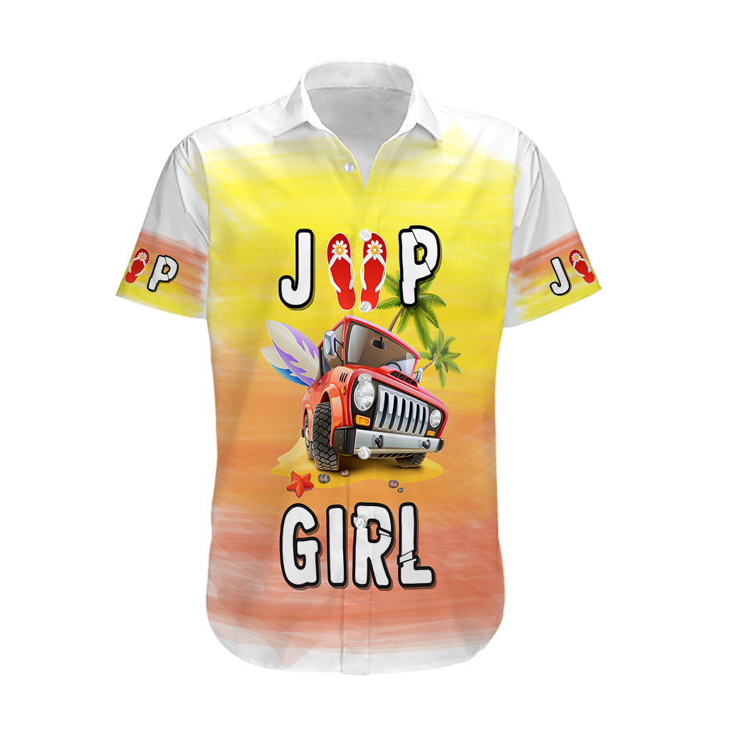 jeep-girl-hawaiian-shirt-surfing-with-the-sea