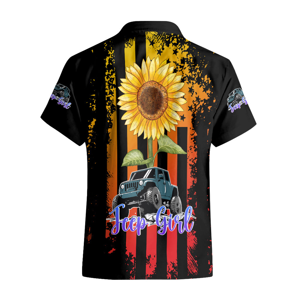 jeep-girl-hawaiian-shirt-sunflowers-mix-american-flag