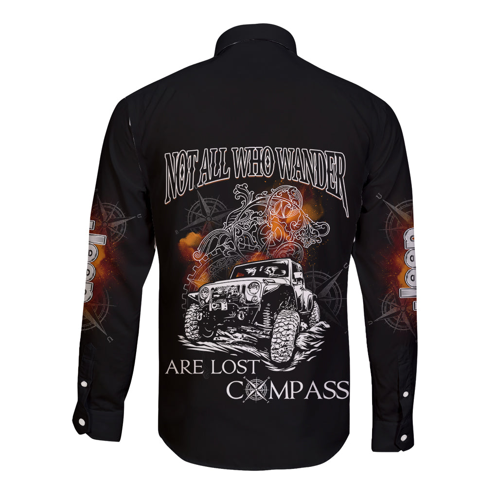 black-jeep-long-sleeve-button-shirt-not-all-who-wander-are-lost-compass