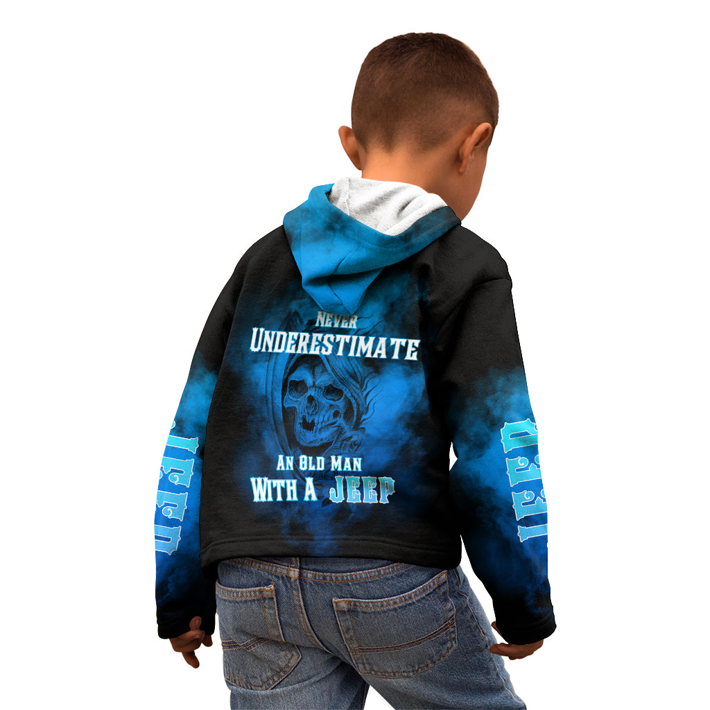 jeep-kid-hoodie-never-underestimate-an-old-man-with-jeep-blue