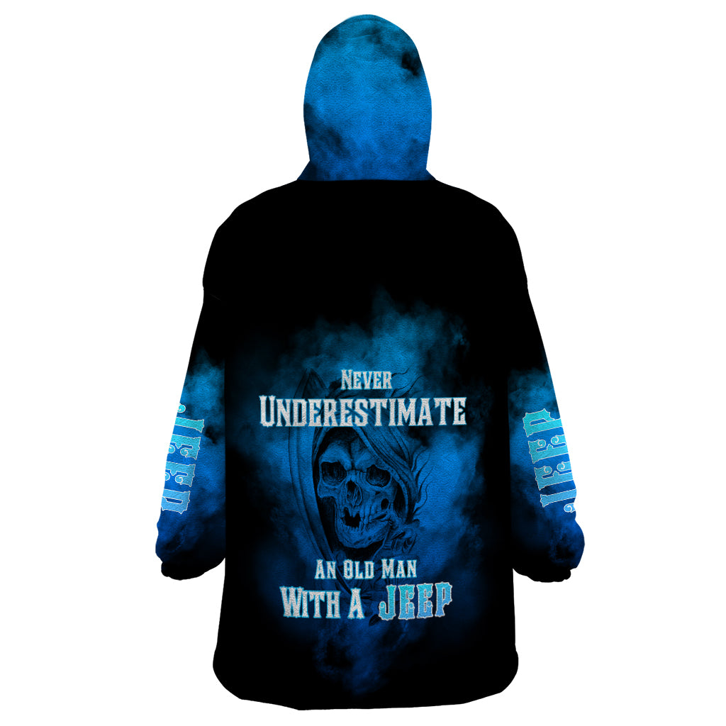 jeep-wearable-blanket-hoodie-never-underestimate-an-old-man-with-jeep-blue